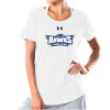 Thumbnail image for  Under Armour Womens White Charged Cotton Tee