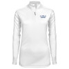Thumbnail image for  Syntrel Womens White Interlock 1/4 Zip