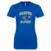 Thumbnail image for  Next Level Womens Royal Boyfriend Tee