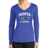 Thumbnail image for  Womens Royal Performance Long Sleeve V Neck Shirt