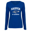 Thumbnail image for  Womens Royal Long Sleeve V Neck Tee 