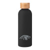Thumbnail image for  Blair Black Stainless Steel Bottle w/ Bamboo Lid 17 oz