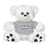 Thumbnail image for  Plush Big Paw 8 1/2 inch White Bear w/Grey Shirt