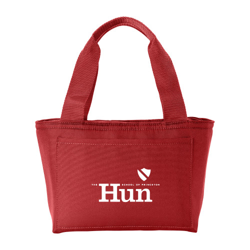  Insulated Red Lunch Tote - Hun Heart Shield Princeton