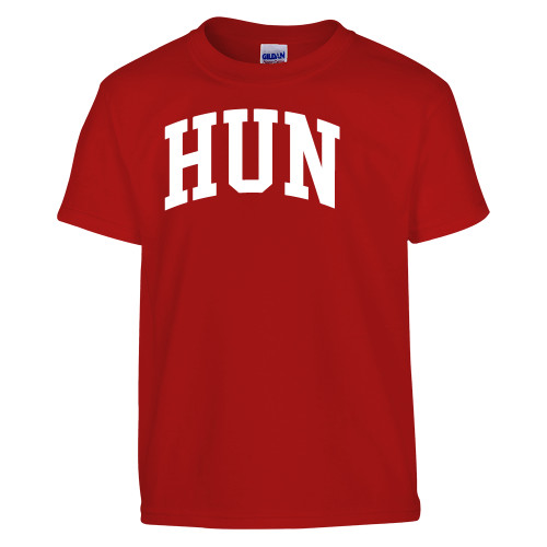 Hun School Youth Red T Shirt-XS