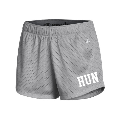 Hun School Champion Womens Grey Mesh Short