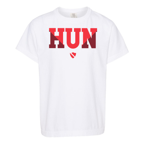  Comfort Colors Youth White T Shirt - Hun V