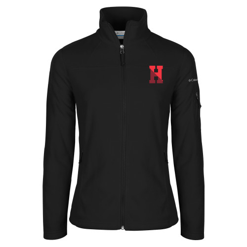 Hun School Columbia Womens Full Zip Black Fleece Jack