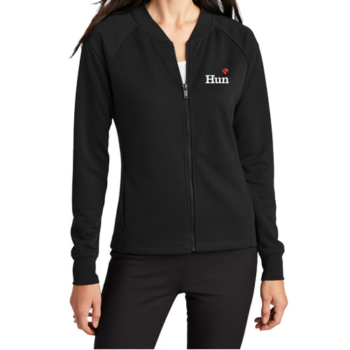 Main Image for  Mercer+Mettle Womens Deep Black Full Zip Jacket
