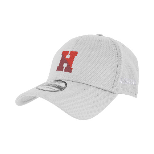 Hun School New Era White Diamond Era 39Thirty Stretch Fit Hat