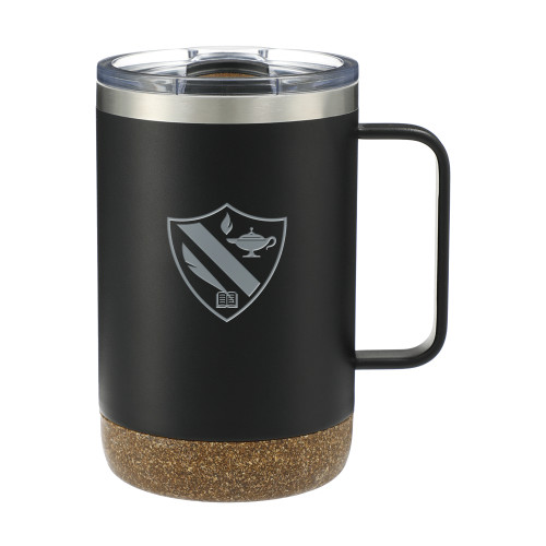 Hun School Valhalla Vacuum Insulated Camp Black Mug 14oz