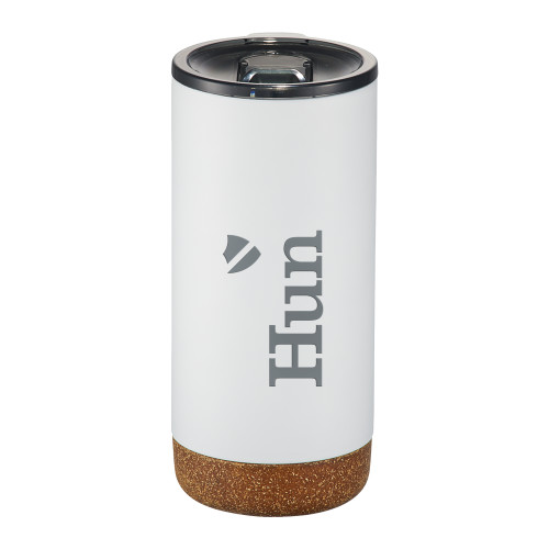 Hun School Valhalla Vacuum Insulated White Tumbler 16oz