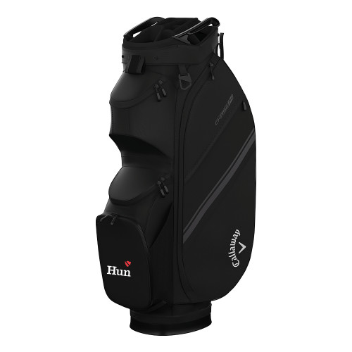  Callaway Chase 14 Black Cart Golf Bag - Hun Heart Shield