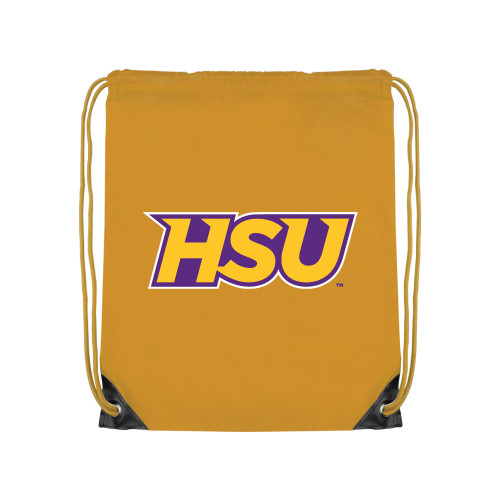  Gold Drawstring Backpack - HSU
