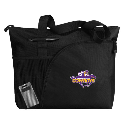  Excel Black Sport Utility Tote - Primary Logo