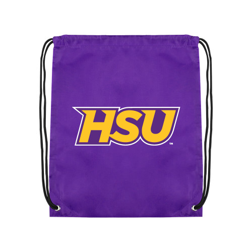  Purple Drawstring Backpack - HSU