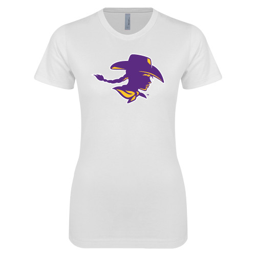 Main Image for  Next Level Womens White Boyfriend Tee