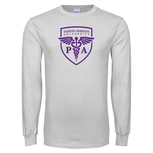  White Long Sleeve T Shirt - PA