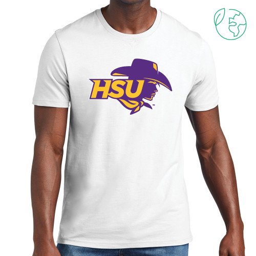 Allmade White Organic Cotton Tee - HSU Cowgirl