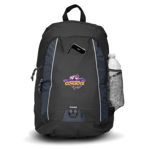 Black Impulse Backpack - Primary Logo