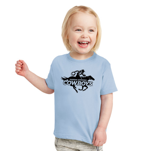  Toddler Light Blue T-Shirt - Primary Logo