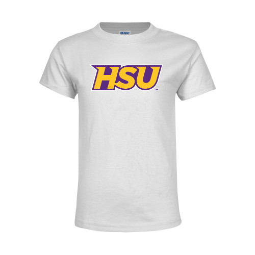  Youth White T Shirt - HSU