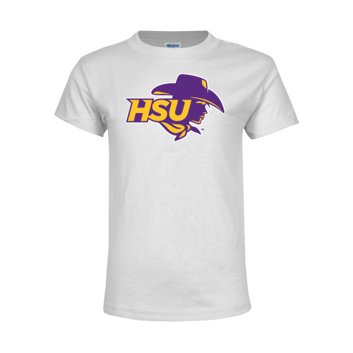 Youth White T Shirt - HSU Cowgirl