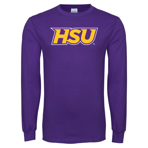  Purple Long Sleeve T Shirt - HSU