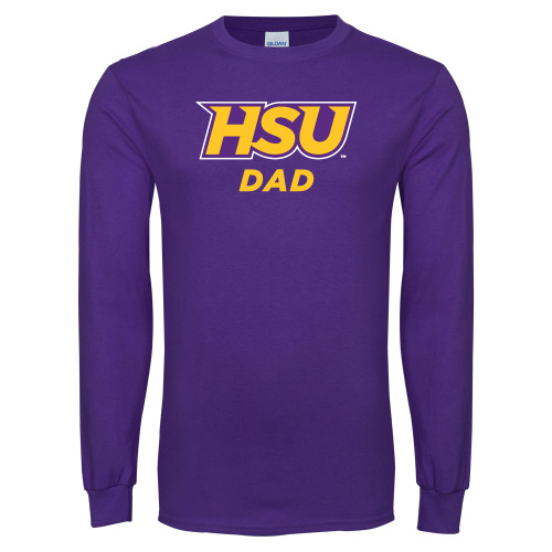  Purple Long Sleeve T Shirt - Dad