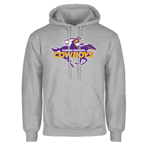  Grey Fleece Hoodie - Primary Logo