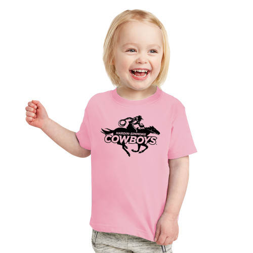  Toddler Pink T Shirt - Primary Logo