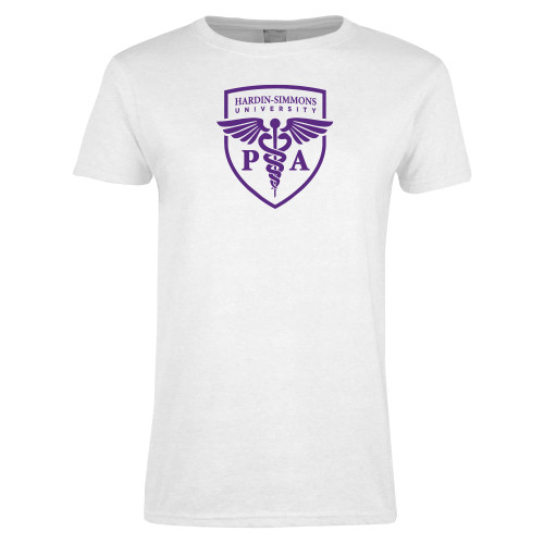 Main Image for  Womens White Short Sleeve Tee