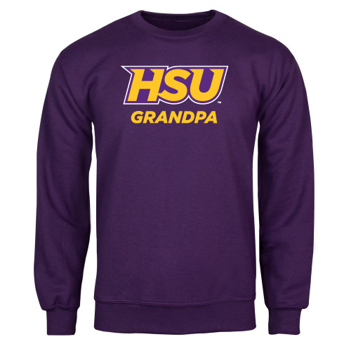  Purple Fleece Crew - Grandpa