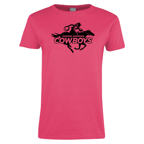 Main Image for  Womens Hot Pink Short Sleeve Tee