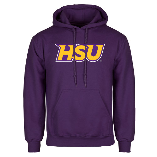  Purple Fleece Hoodie - HSU