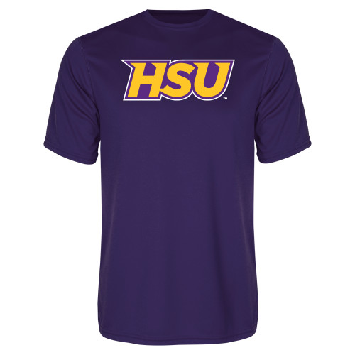  Purple Performance Tee - HSU