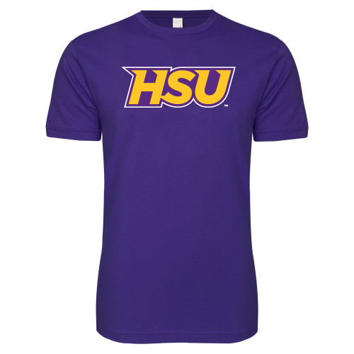  Next Level Purple SoftStyle T Shirt - HSU