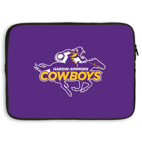  15 inch Neoprene Laptop Sleeve - Primary Logo