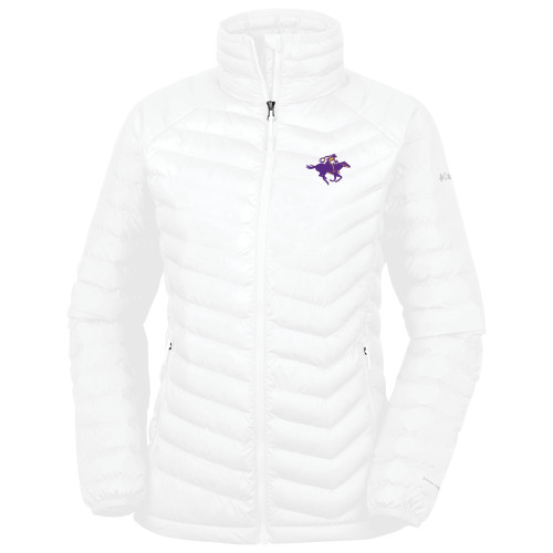  Columbia Womens White Powder Lite Jacket - Cowgirl Riding