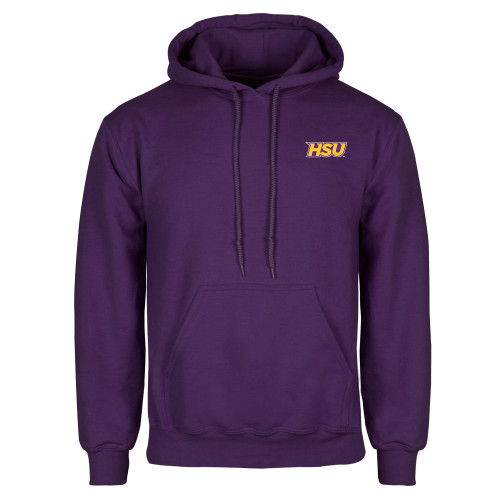  Purple Fleece Hoodie - HSU