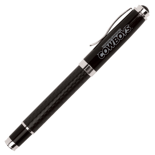  Luna Black Rollerball Pen - Hardin-Simmons Cowboys Engraved