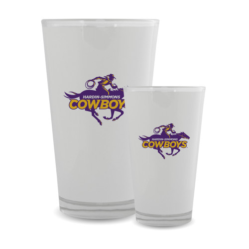  Full Color Glass 17oz - Primary Logo