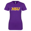 Thumbnail image for  Next Level Womens Purple Boyfriend Tee