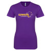 Thumbnail image for  Next Level Womens Purple Boyfriend Tee