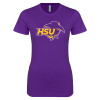 Thumbnail image for  Next Level Womens Purple Boyfriend Tee