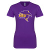 Thumbnail image for  Next Level Womens Purple Boyfriend Tee