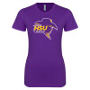 Thumbnail image for  Next Level Womens Purple Boyfriend Tee
