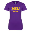 Thumbnail image for  Next Level Womens Purple Boyfriend Tee