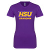 Thumbnail image for  Next Level Womens Purple Boyfriend Tee