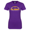 Thumbnail image for  Next Level Womens Purple Boyfriend Tee